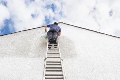 Peinture extérieure au Haut-Corlay — façades et ravalement